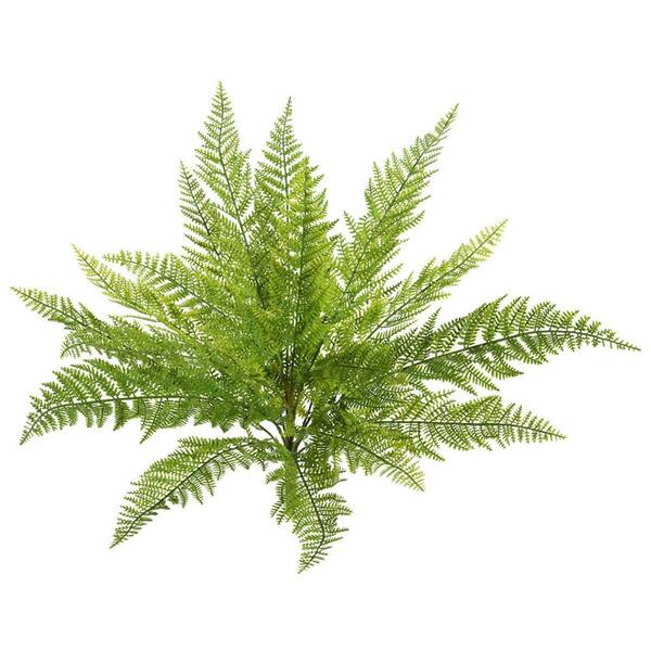 Vickerman Lace Fern X18 Greenery Bush - 20 in. FK170101